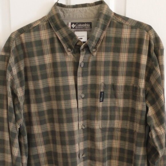 Columbia Other - Columbia Men's Flannel Shirt, Size Large, Plaid